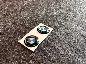 2x BMW Schlüssel Sticker Aufkleber Emblem Logo - 11 mm - Neu - Epoxid - Bild 1 von 3