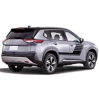 Calcomanía adhesiva gráfica rayas hockey laterales compatible con Nissan Rogue Foto 1 de 3