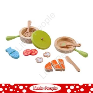 EverEarth Pots and Pan Cooking Set Kids Pretend Play Eco-Friendly - Picture 1 of 3