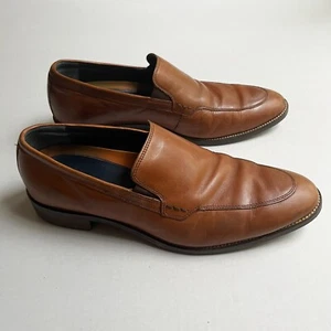 Cole Haan Lenox Hill Halbschuhe Herren 10,5 Braun Leder Slipper Elegant Schuhe C11626 - Bild 1 von 9