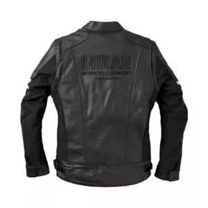 Women's Indian Black Motorcycle Genuine CowHide Leather Jacket - Picture 1 of 5