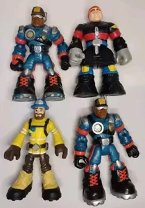 Mattel Fisher Price Rescue Heroes 6" Lot of 4 - Picture 1 of 5