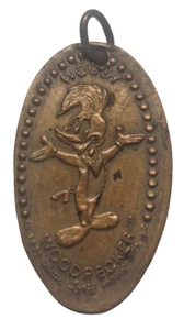 RETIRED Universal Cartoonaversal Woody Woodpecker Elongated Copper Cent-CRC - Picture 1 of 2