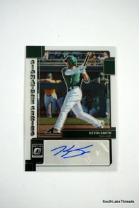 2022 Donruss Optic Signature Series Kevin Smith Auto Oakland Athletics - Picture 1 of 2