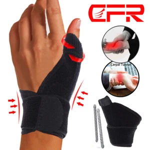 Handgelenkstütze Daumenschiene Hand Karpaltunnel Arthritis Kompressionshandschuhe - Bild 1 von 13