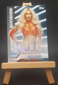Topps WWE 2021 - Lista de autógrafos #A-CM - Carmella/199 - Imagen 1 de 2