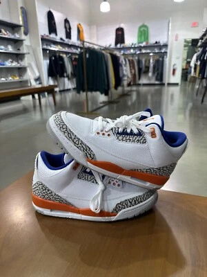 Air Jordan 3 Knicks usados talla 8,5 ENVÍO RÁPIDO 136064-148 Foto 1 de 4