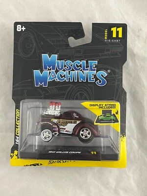 1941 Willys Coupe - Maisto - Series 2 - Muscle Machines - #11 - 1:64 - NEW - Image 1 of 4