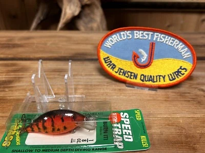 Vintage Luhr Jensen Pre Rapala Speed Trap 1/8 oz. 570 Nice :) Bass Fishing Lure - Image 1 of 4