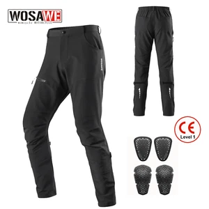 WOSAWE CE 1 Knie & Hüftschutz Wasserabweisend Unisex Motorradhose Stretch-Bund - Picture 1 of 13