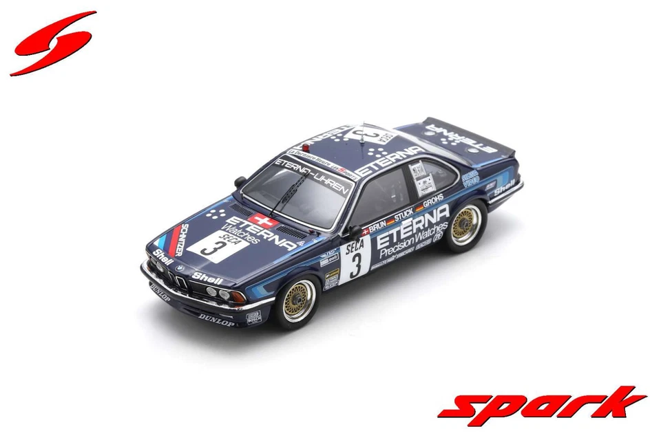 Spark 1/43 BMW 635 Csi #3 24H Spa 1983 SB653 - Immagine 1 di 1