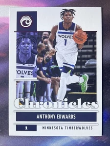 21-22 Panini Chronicles - Anthony Edwards Pink Foil O344 - Picture 1 of 2