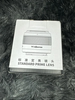 Factory YN50mm F1.8S DA DSM Camera Lenses 50mm for Sony E-Mount A6300 A6400 A650 - Image 1 of 3