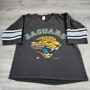 Vintage 90s Jacksonville Jaguars T-Shirt Black NFL Football Tee Vintage - Bild 1 von 8