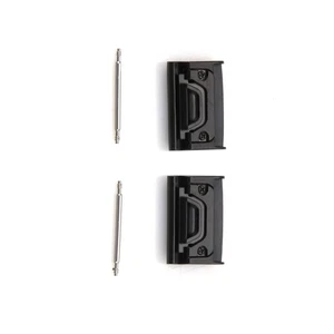 1Pair 22mm Stainless Steel Smart Watch Adapter Connecter for Garmin Fenix 5 - Photo 1 sur 8