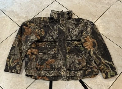 Rocky Mens Size L Camo Full Zip Convertible Utility Jacket  Realtree Hunting - Image 1 of 4
