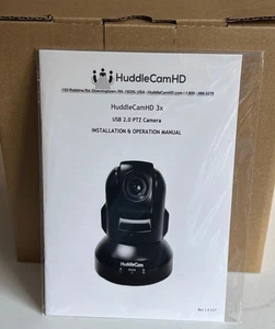 HUDDLECAM HC3X-BK-G2 USB 2.0 WEB CONFERENCING HD CAMERA NEW IN BOX - Picture 1 of 2