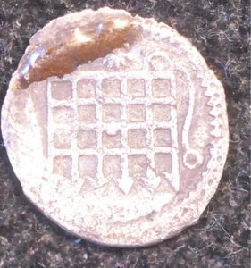 Elizabeth 1st Halfpenny Hammered 1558 - 1603 S2581 (T22) - Picture 1 of 2