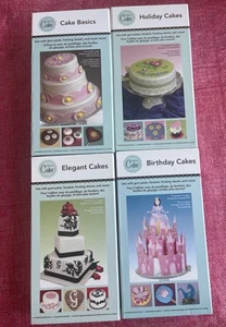 4 Cricut Cartridges Cake Basics Elegant Holiday Birthday w Manuel Keypad Overlay - Picture 1 of 13