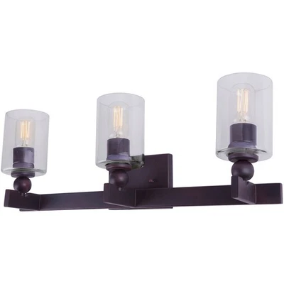 Forte Lighting 5288-03-32 Myo Bathroom Vanity Light Antique Bronze - Image 1 of 3