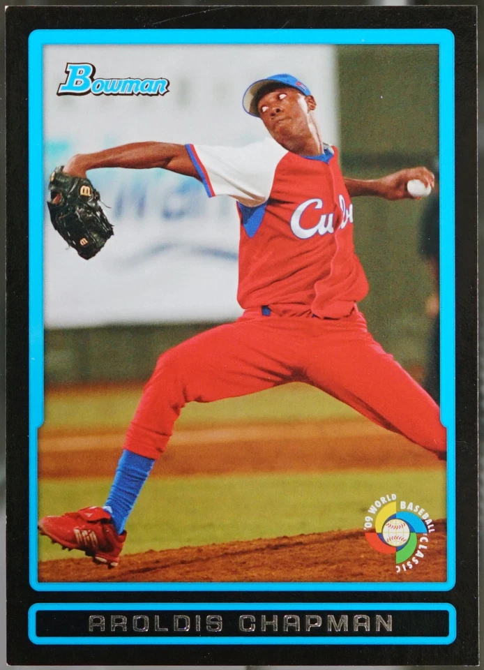 2009 Bowman - WBC Prospects Baseball Aroldis Chapman #BW12 NM - Image 1 of 1