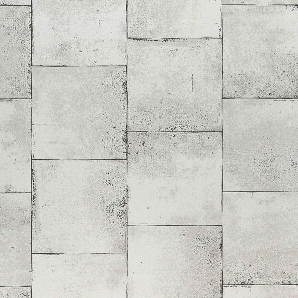 Ralph Lauren Empress Foil Silver Leaf Wallpaper - Image 1 of 1