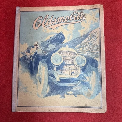 ✨ Hallazgo de granero ✨ Folleto de ventas Oldsmobile 1911 Catálogo original del distribuidor Foto 1 de 4