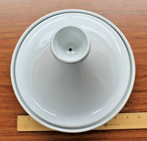 Apilco France White Porcelain 2-Piece Tagine Service Set - RARE! XF - Picture 1 of 4