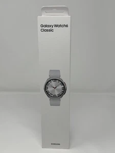 ✅Neuve scellée✅Samsung Galaxy Watch6 Classic 47 mm BT WiFi Smartwatch Argent SM-R960 - Photo 1 sur 6