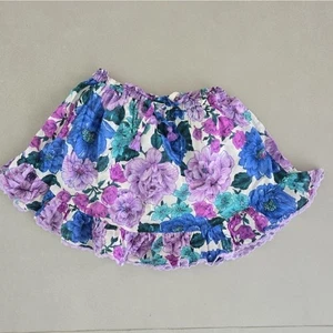 Zimmermann gonna floreale bambina con accenti viola e blu taglia 4 - Foto 1 di 4