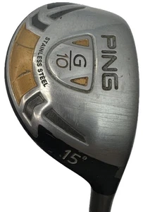 Ping G10 15° Híbrido TFC 129 Flex Regular Varilla Grafito Jumbo Max Grip Derecha - Imagen 1 de 7