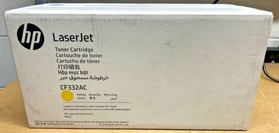 Tóner amarillo genuino HP LaserJet CF332AC para M651n / M651dn / M651xh Foto 1 de 3