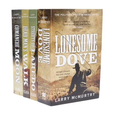 Lonesome Dove Series By Larry McMurtry 4 Books Collection - Fiction - Paperback - Image 1 of 4