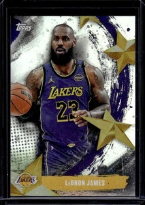 2025-26 Topps #SA-6 Lebron James Stars of the NBA Rainbow Foilboard - Picture 1 of 2