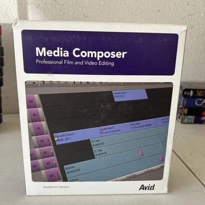 Avid Media Composer Professional Film Video Editing Academic Version 4.X Kit - Image 1 of 4
