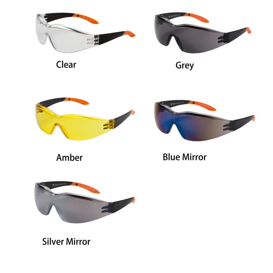 Safety Glasses Protective Eyewear Sport Work Lightweight Sunglasses Z87 - Image 1 of 1