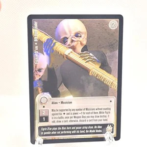 Star Wars TCG CCG Jedi Knights Figrin D'an Bith Band Leader 123R RARE Right - Picture 1 of 1
