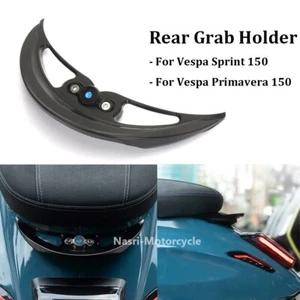 For Vespa Sprint 150 Primavera 150 CNC Ducktail Rear Grab Holder Fairing Black - Bild 1 von 9
