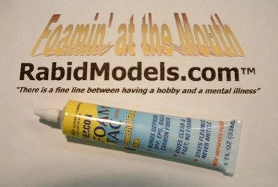 Tubo de compresión de pegamento FOAM-TAC 1 oz, ¡seguro para espuma! USA ¡ENVÍO INCLUIDO! Beacon Fresh! Foto 1 de 3