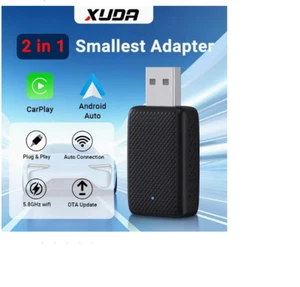 CarPlay & Android Auto Adapter, Cablato a Wireless, Adatto al 99% imp.Originali - Imagen 1 de 3