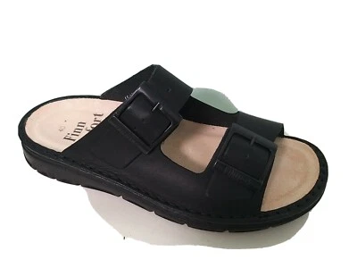Finn Comfort Cayman - s schwarz Western! soft Wechsel Fußbett incl. Schuhbeutel