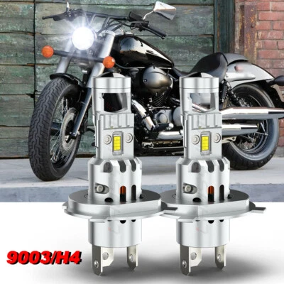Светодиодная лампа для фары мотоцикла для Honda Shadow VT 600 700 750 1100 VTX H4 9003 - Изображение 1 из 4