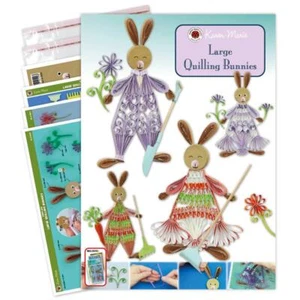 Karen Marie Klip: Large Quilling Bunnies Anleitung - Bild 1 von 8