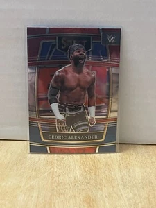    2022 Panini Select WWE - Concourse RED & BLUE - #25 CEDRIC ALEXANDER - Picture 1 of 2
