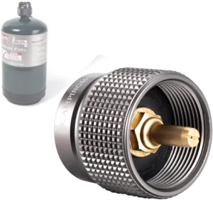 CAMPINGMOON Small Propane to Butane Adapter, Input: 16Oz/1Lb Small Propane Canis - Picture 1 of 12