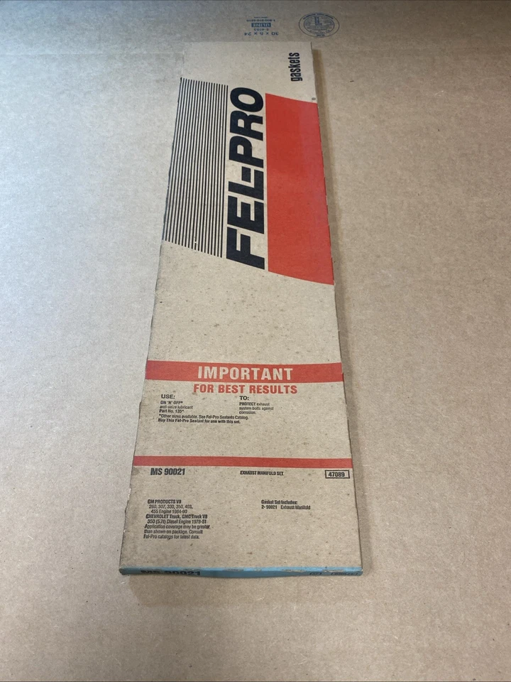 NOS  Fel-Pro MS90021 Exhaust Manifold Gasket Set! F+S! - Image 1 of 3