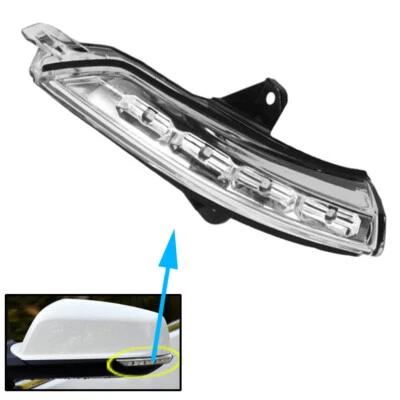 Espejo retrovisor puerta lateral derecho luz intermitente lámpara para Chevrolet Malibu 2012-2017 Foto 1 de 4