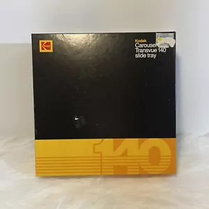 Kodak Carousel Transvue 140 Slide Projector Trays Original Box/Manual - Picture 1 of 3