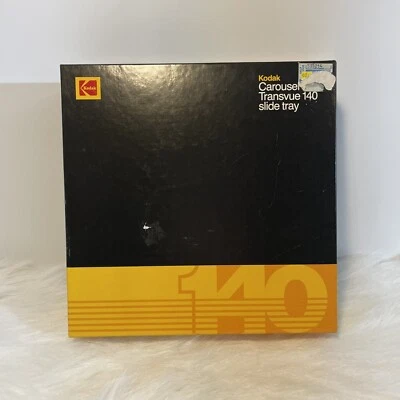 Kodak Carousel Transvue 140 Slide Projector Trays Original Box/Manual - Image 1 of 3