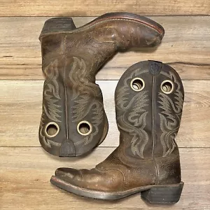 Ariat Heritage Roughstock 10002227 stivali western pull-on da uomo taglia US 10EE - Foto 1 di 11